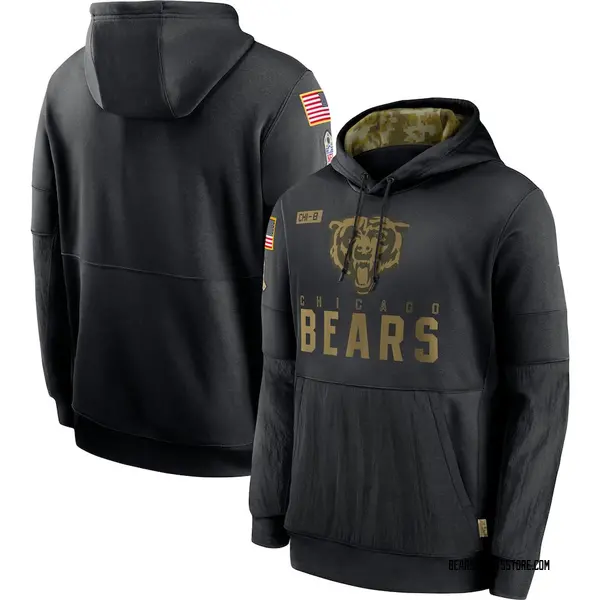 bears hoodie salute to service