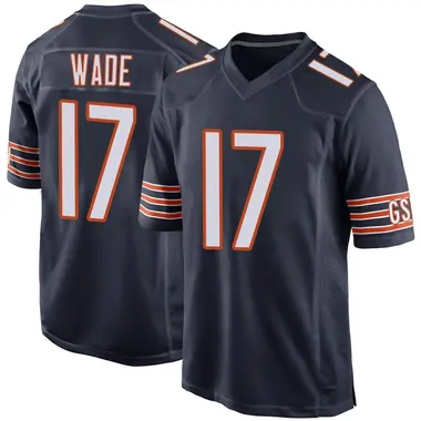 Men's Nike Chicago Bears Barrington Wade Team Color Jersey - Navy Game