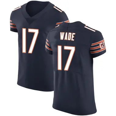Men's Nike Chicago Bears Barrington Wade Team Color Vapor Untouchable Jersey - Navy Elite