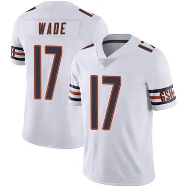 Men's Nike Chicago Bears Barrington Wade Vapor Untouchable Jersey - White Limited