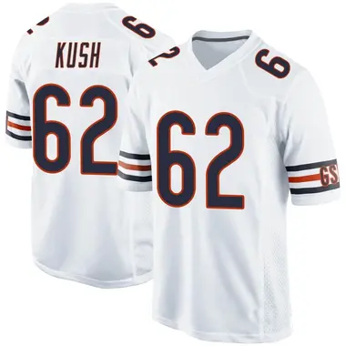 Men's Nike Chicago Bears Eric Kush Jersey - White Game