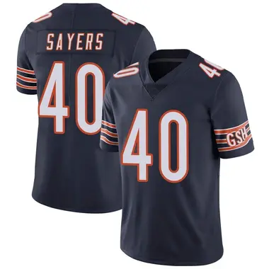 Men's Nike Chicago Bears Gale Sayers Team Color Vapor Untouchable Jersey - Navy Limited
