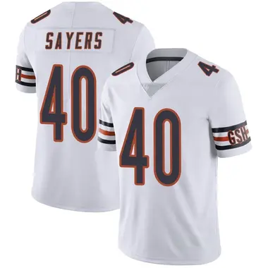Men's Nike Chicago Bears Gale Sayers Vapor Untouchable Jersey - White Limited