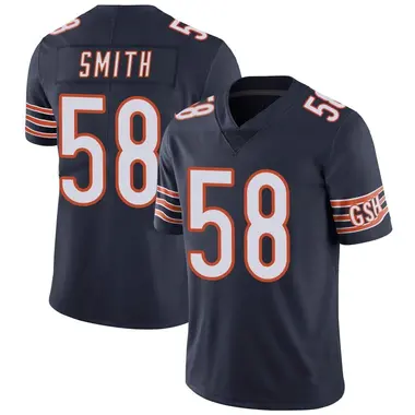 كود ٤ Chicago Bears #58 Roquan Smith Navy Vapor Limited City Edition NFL Jersey ابوات اطفال