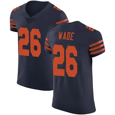 Men's Nike Chicago Bears Shaun Wade Alternate Vapor Untouchable Jersey - Navy Blue Elite