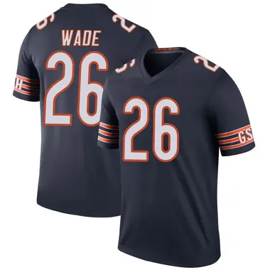 Men's Nike Chicago Bears Shaun Wade Color Rush Jersey - Navy Legend