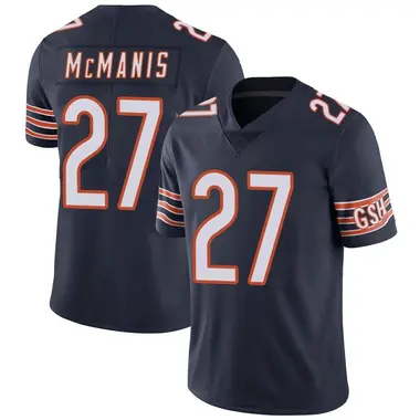 Men's Nike Chicago Bears Sherrick McManis Team Color Vapor Untouchable Jersey - Navy Limited