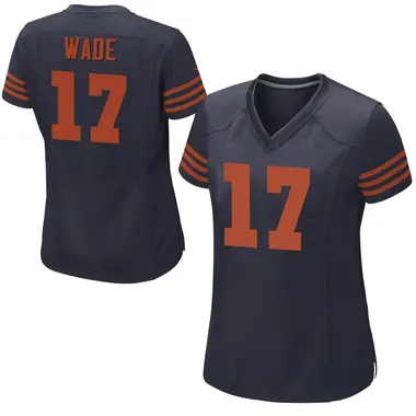 Women's Nike Chicago Bears Barrington Wade Alternate Jersey - Navy Blue Game