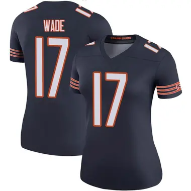 Women's Nike Chicago Bears Barrington Wade Color Rush Jersey - Navy Legend