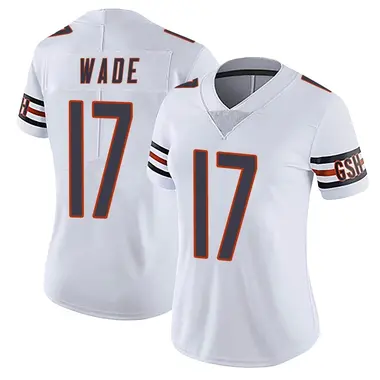 Women's Nike Chicago Bears Barrington Wade Vapor Untouchable Jersey - White Limited