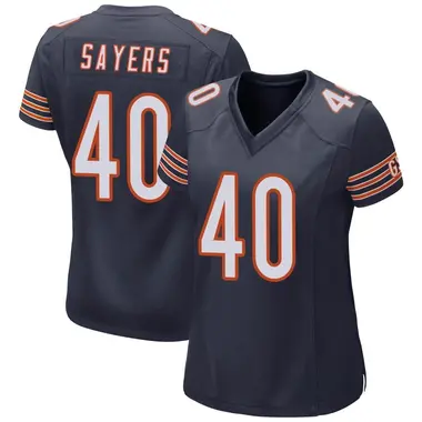 Women's Nike Chicago Bears Gale Sayers Team Color Jersey - Navy Game