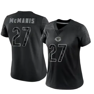 Women's Nike Chicago Bears Sherrick McManis Reflective Jersey - Black Limited