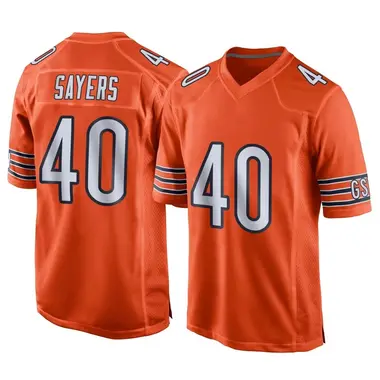 Youth Nike Chicago Bears Gale Sayers Alternate Jersey - Orange Game