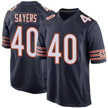 Youth Nike Chicago Bears Gale Sayers Team Color Jersey - Navy Game