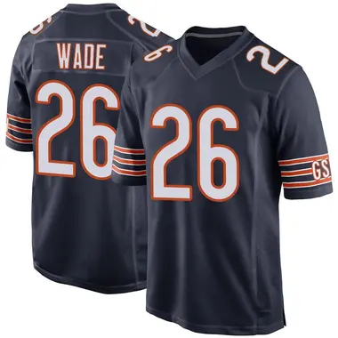 Youth Nike Chicago Bears Shaun Wade Team Color Jersey - Navy Game