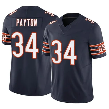 Youth Nike Chicago Bears Walter Payton Vapor F.U.S.E. Jersey - Navy Limited